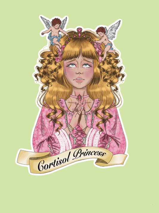 Cortisol Princess - Frills & Sarcasm series